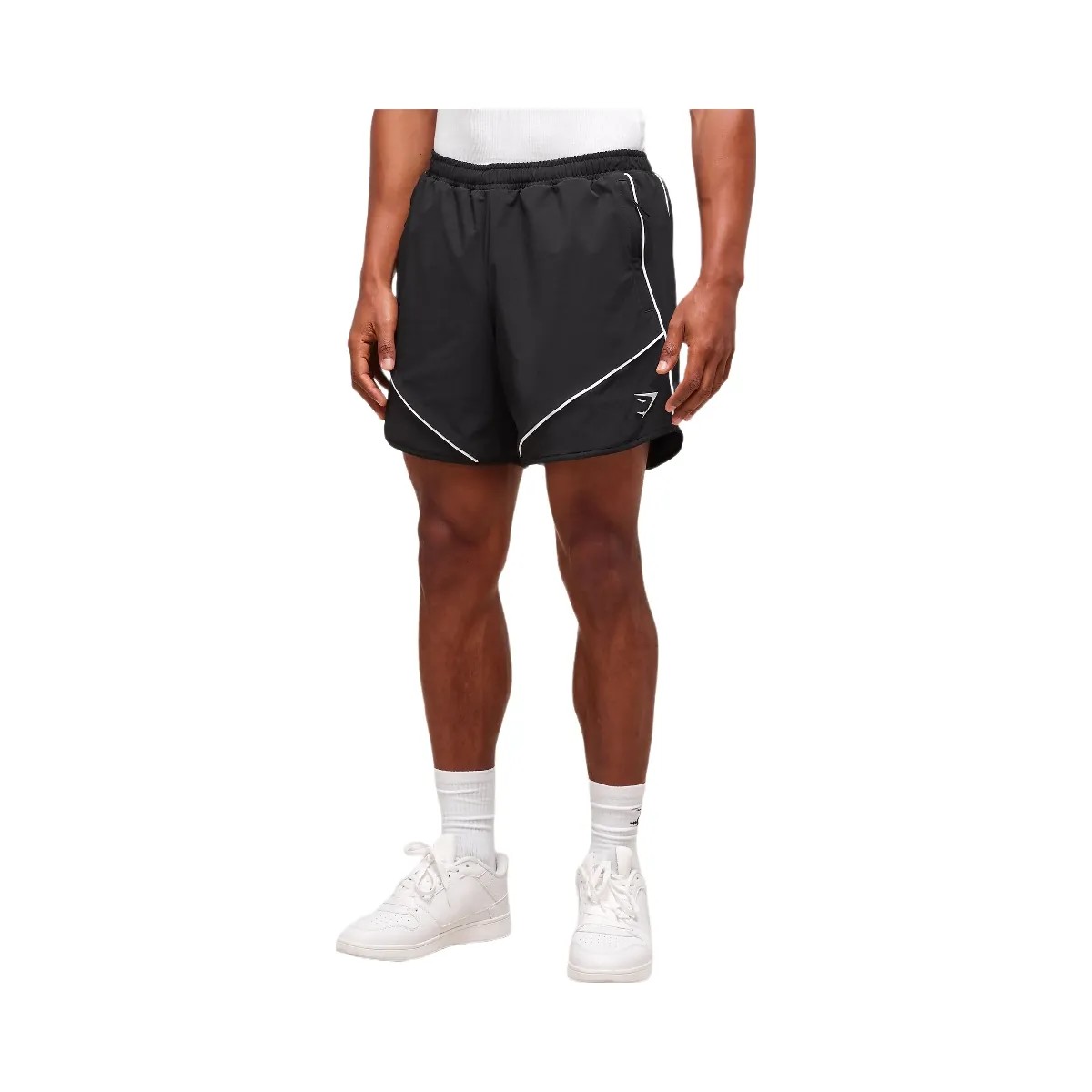 Gymshark Retro Shorts "Black" - HypeFly India View 3
