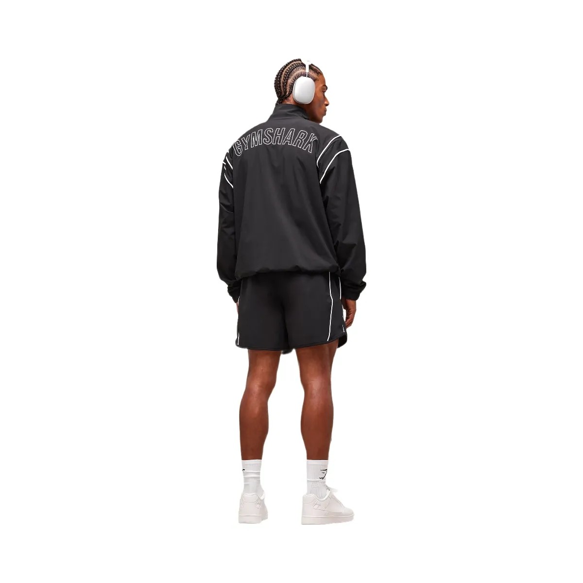 Gymshark Retro Shorts "Black" - HypeFly India View 6