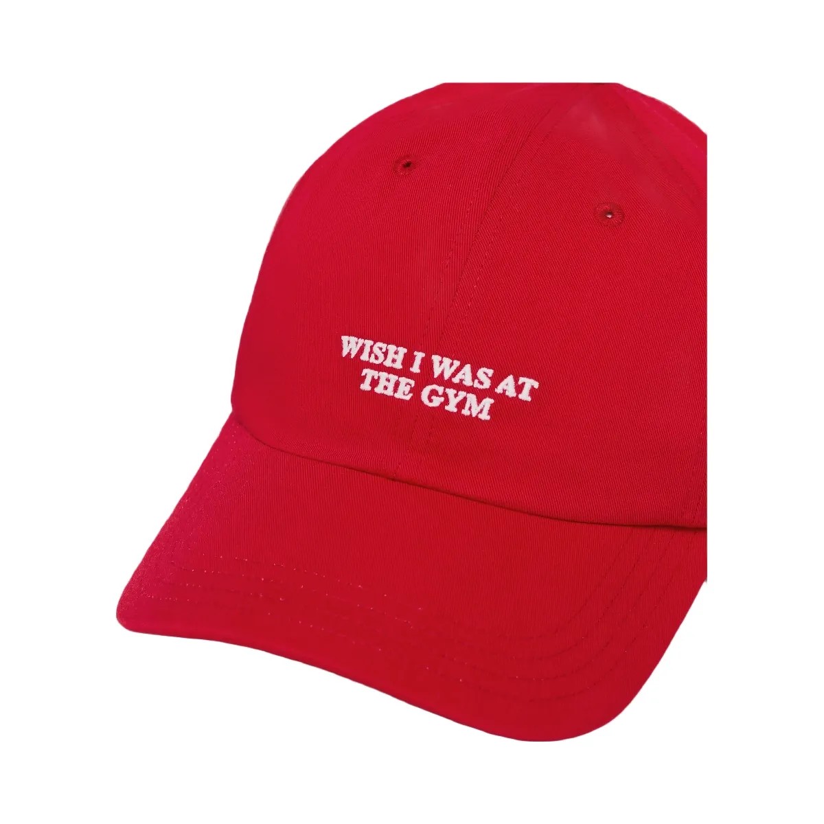 Gymshark Slogan Cap "Carmine Red" - HypeFly India View 3