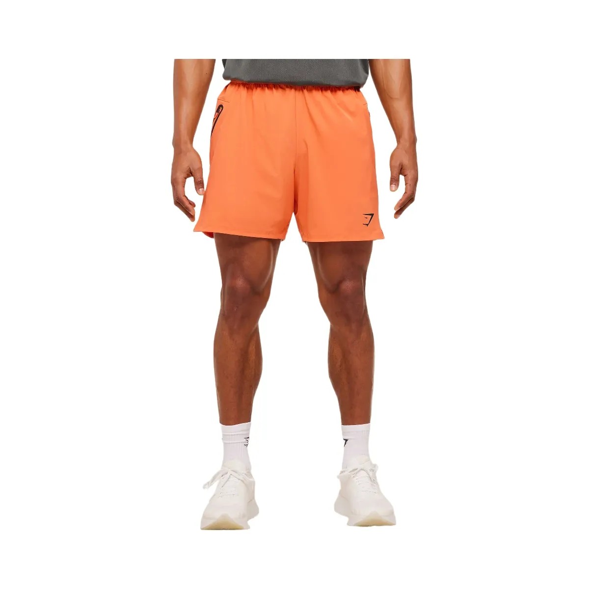 Gymshark Sport Hybrid 6" Shorts "Dayglow Peach" - HypeFly India View 2
