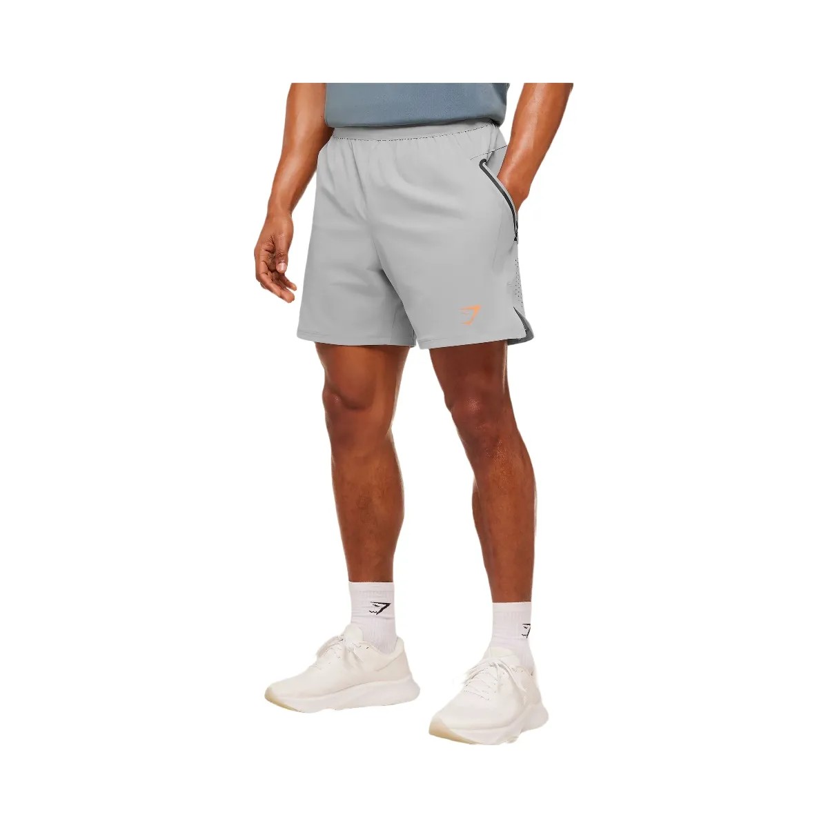 Gymshark Sport Hybrid 6" Shorts "Stratus Grey" - HypeFly India View 1