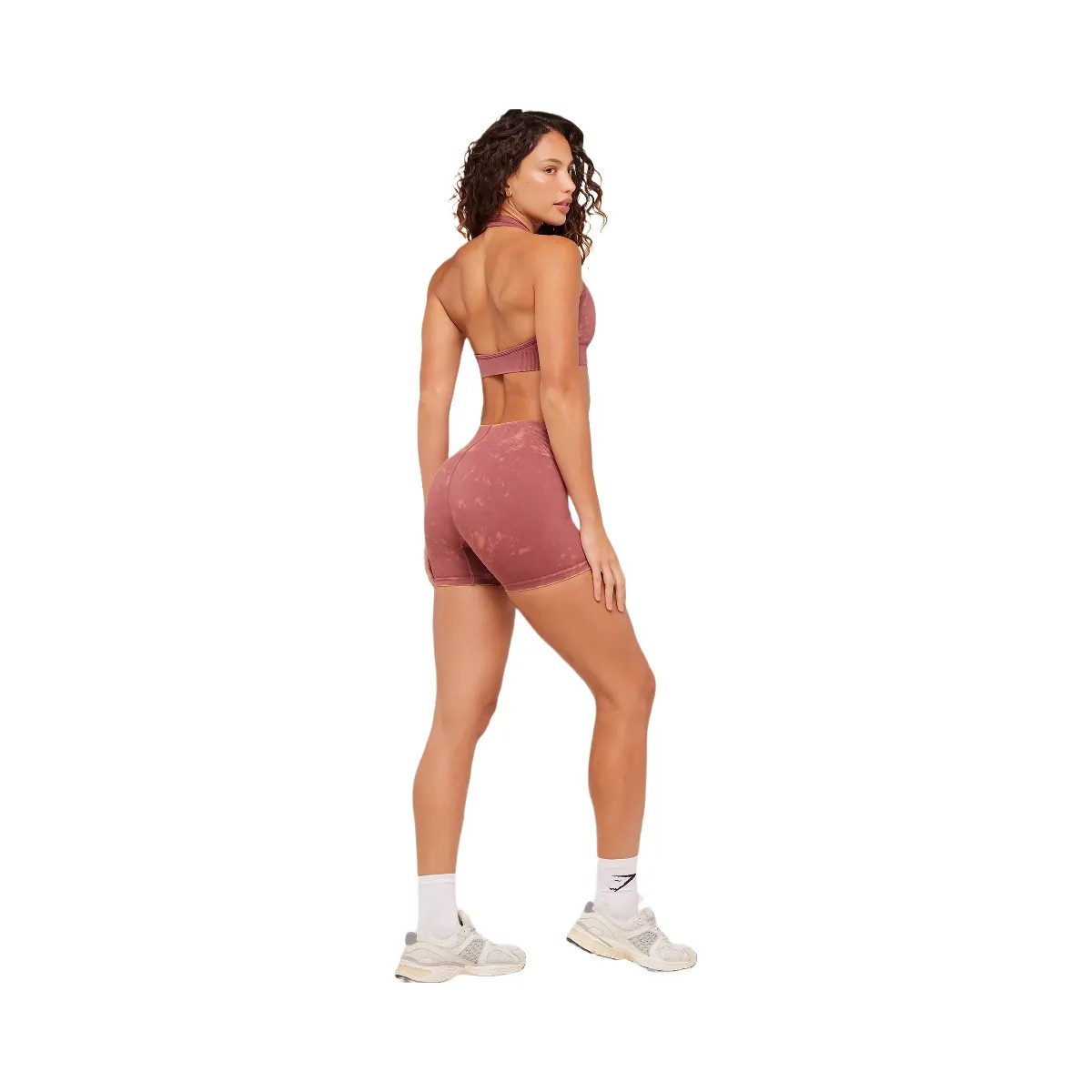 Gymshark Steel Seamless Shorts "GS Reset Pink" - HypeFly India View 4