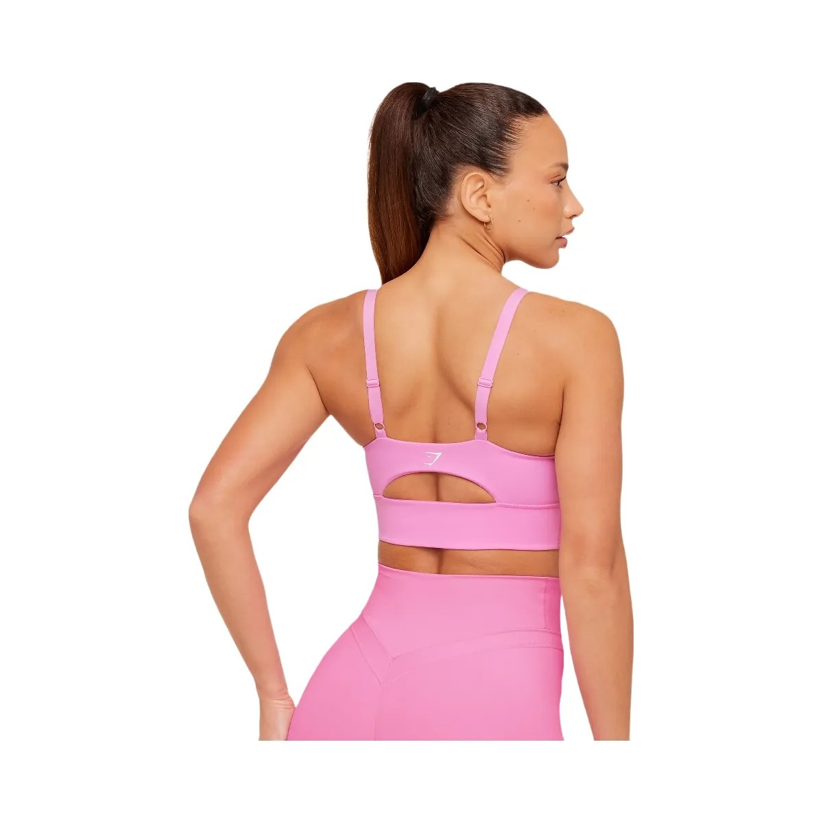 Gymshark Twist Front Sports Bra "Focus Pink" - HypeFly India View 3