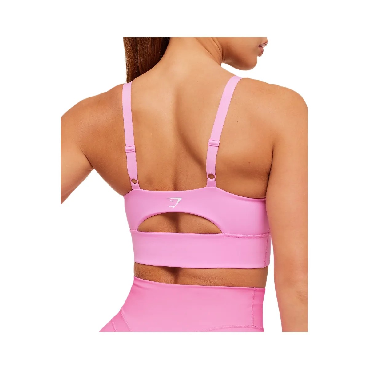Gymshark Twist Front Sports Bra "Focus Pink" - HypeFly India View 5