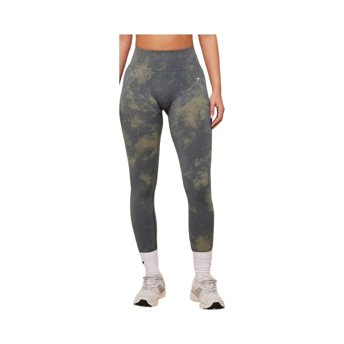 Gymshark Washed Leggings "Grey Wash" - HypeFly India View 1