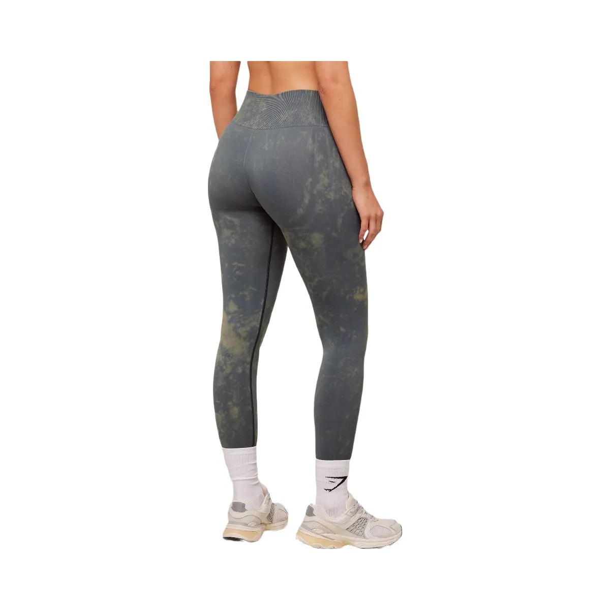Gymshark Washed Leggings "Grey Wash" - HypeFly India View 3