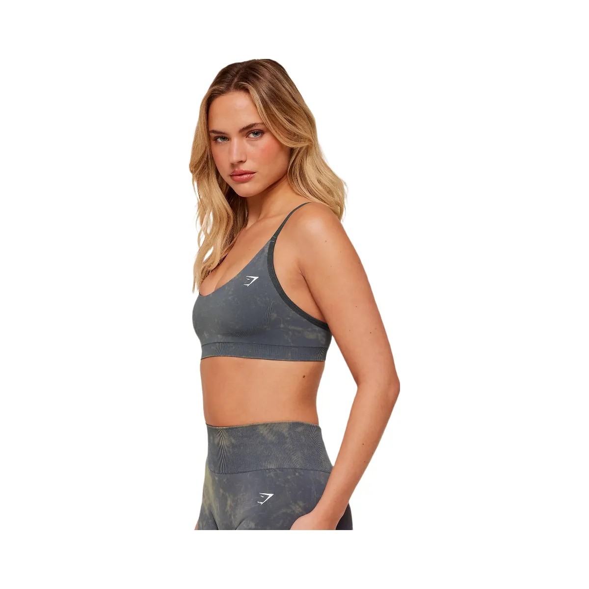 Gymshark Washed Sports Bra "Grey Wash" - HypeFly India View 4