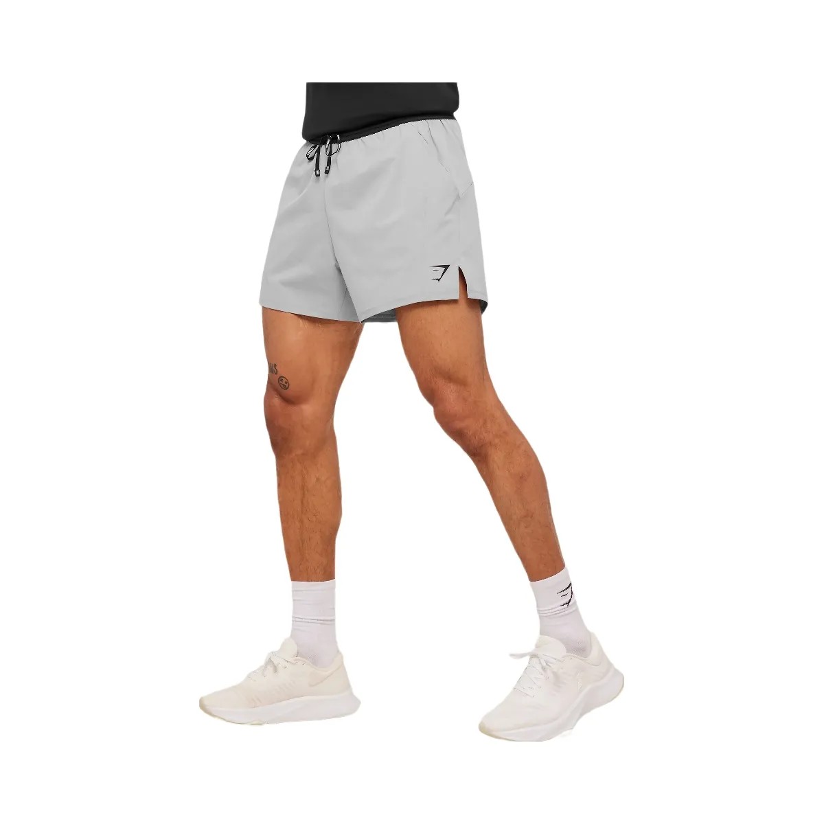 Gymshark Weekend 5" Shorts "Stratus Grey" - HypeFly India View 2