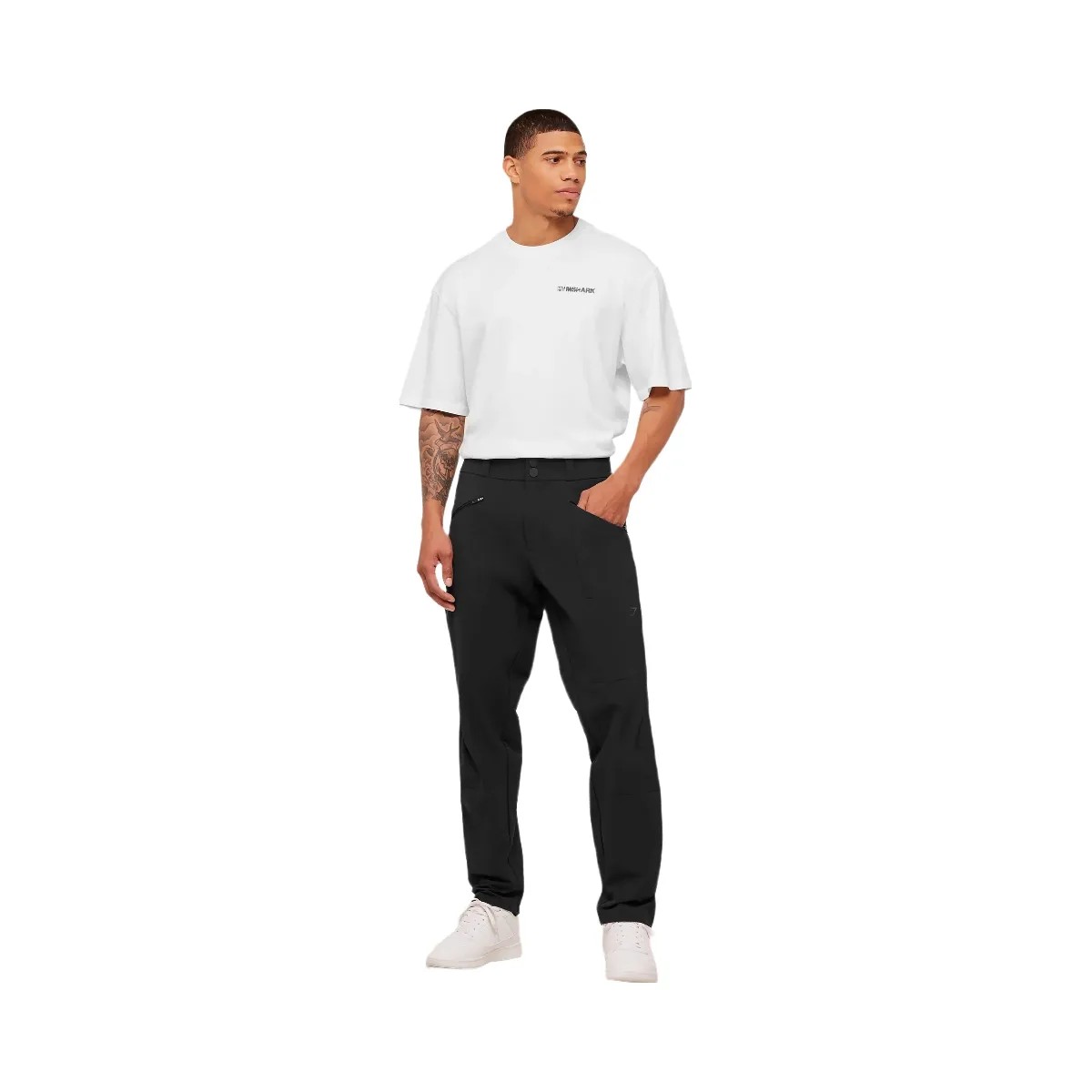 Gymshark Weekend Pants "Black" - HypeFly India View 4
