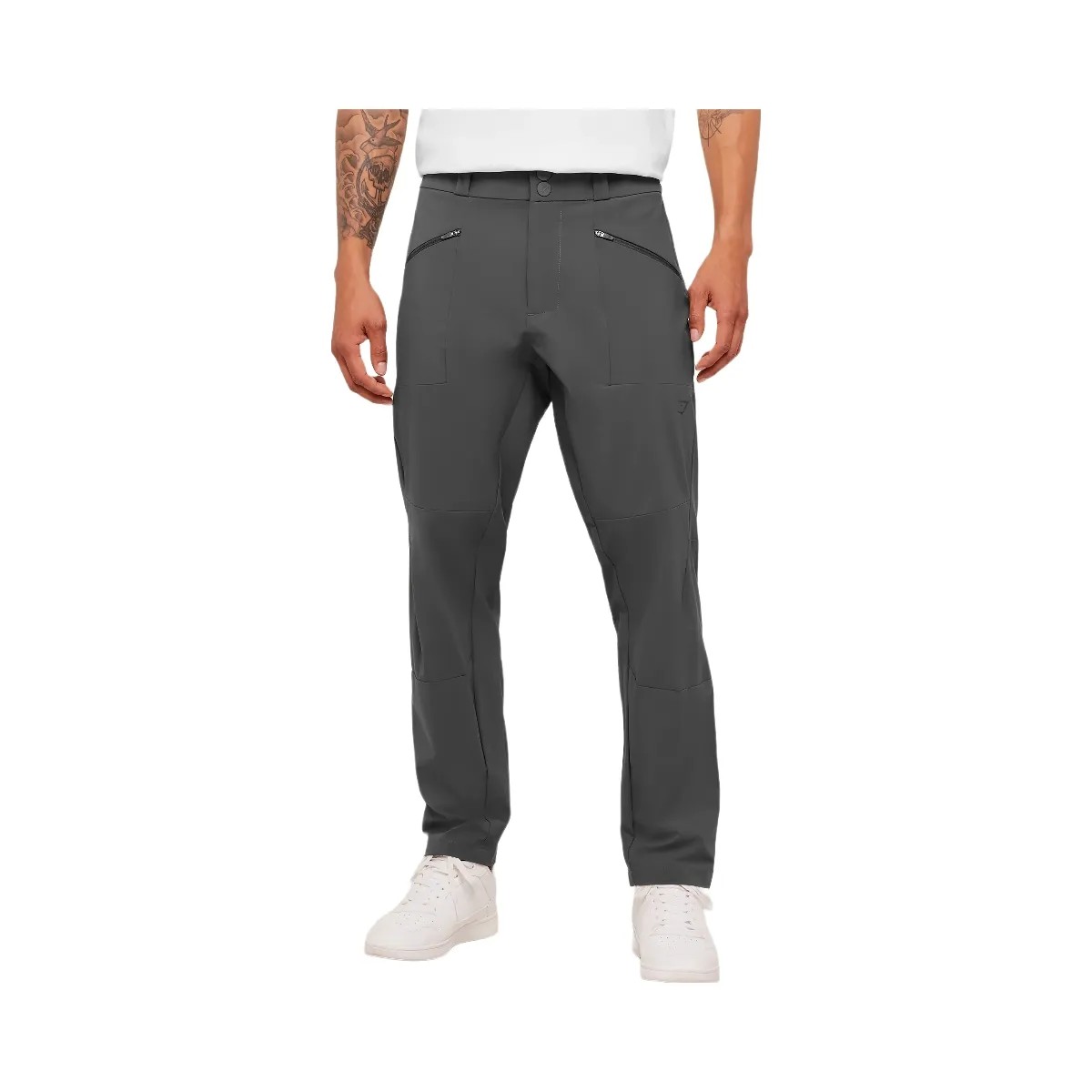Gymshark Weekend Pants "Grey" - HypeFly India View 1