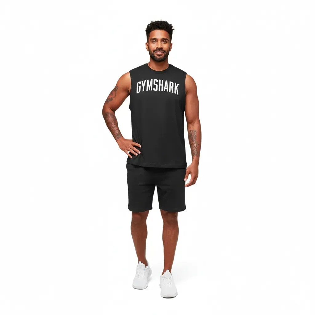 gymshark-worn-graphic-tank-black
