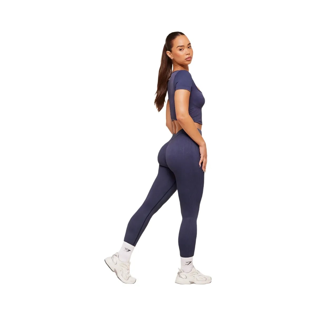 Gymshark x Bratz Leggings "Indigo Purple Wash" - HypeFly India View 5