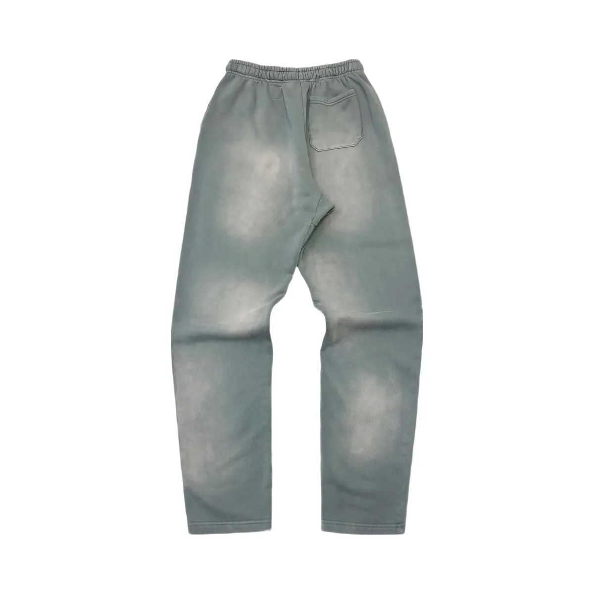 Hellstar Future Flames Sweatpants Grey Green - HypeFly India View 2