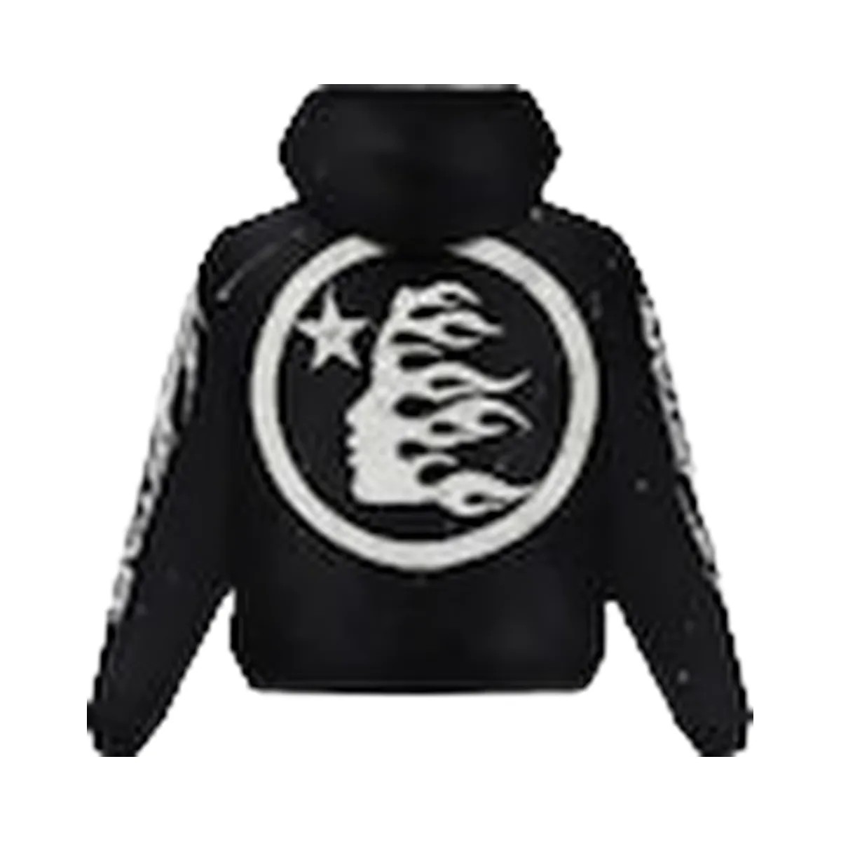 Hellstar Hstar Hoodie Black - HypeFly India View 2