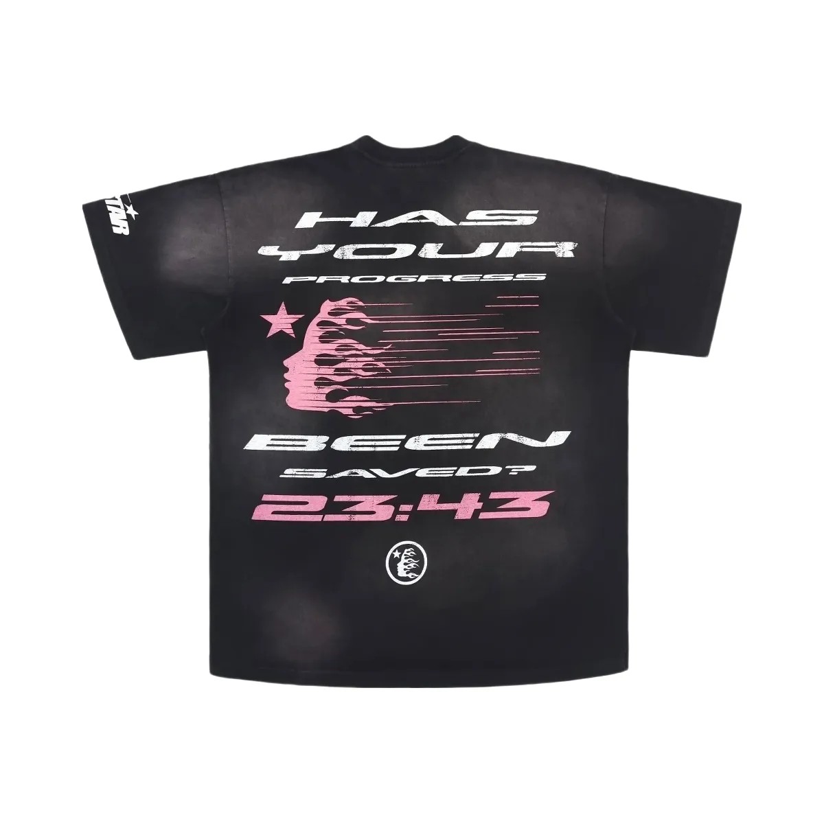 Hellstar Qr Christ T Shirt Black - HypeFly India View 2