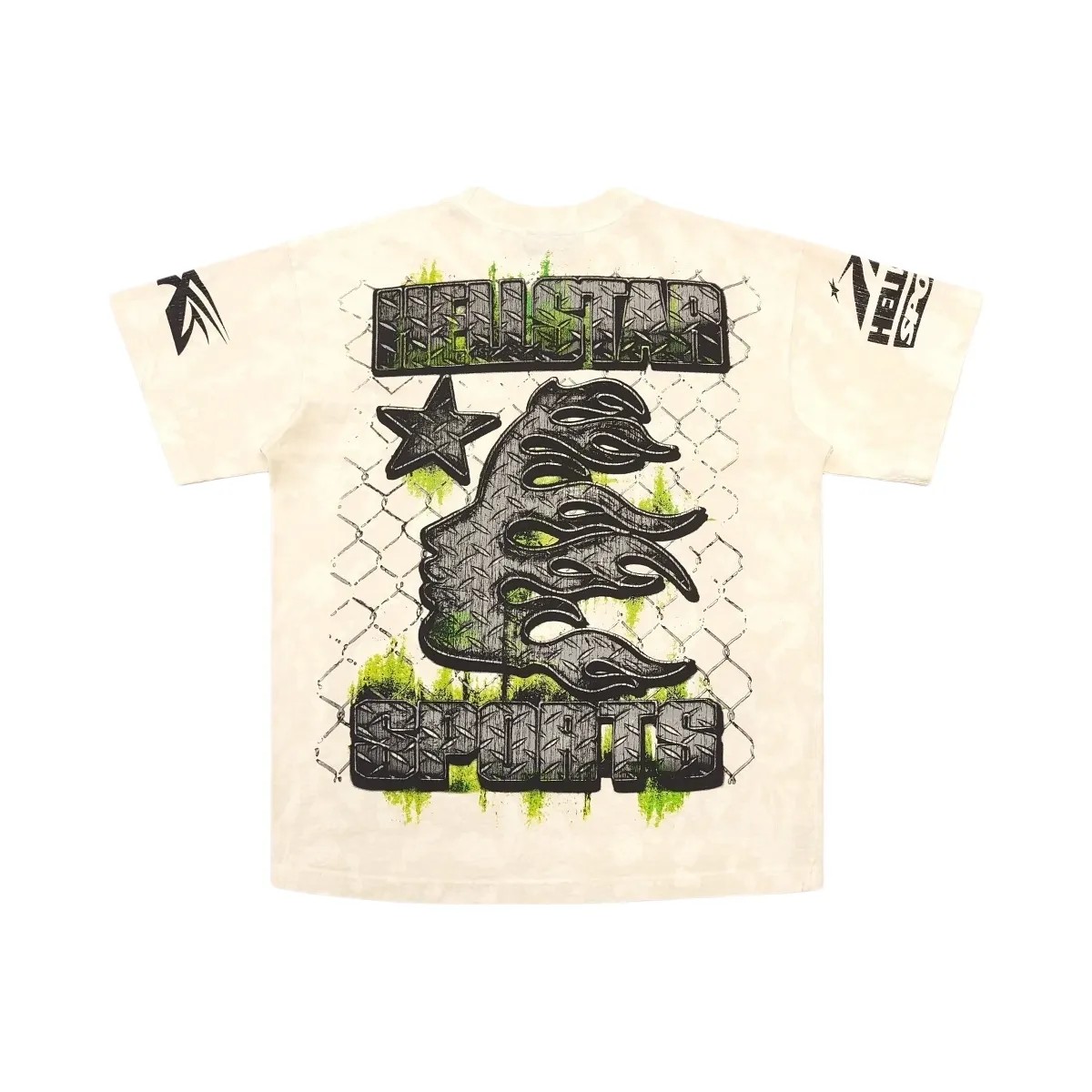 Hellstar War Ready T Shirt White - HypeFly India View 2