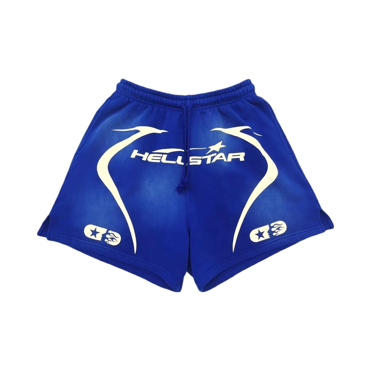 Hellstar Warm Up Shorts Blue - HypeFly India View 1
