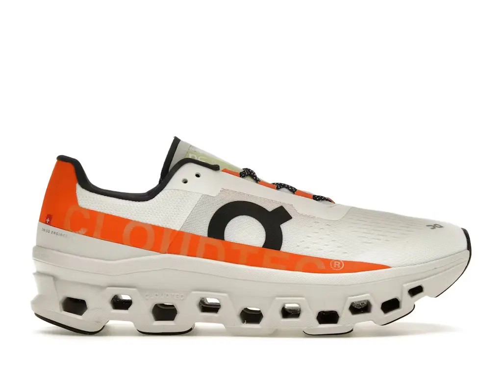 Cloud Monster Undyed White Flame On Running  - HypeFly India View 1