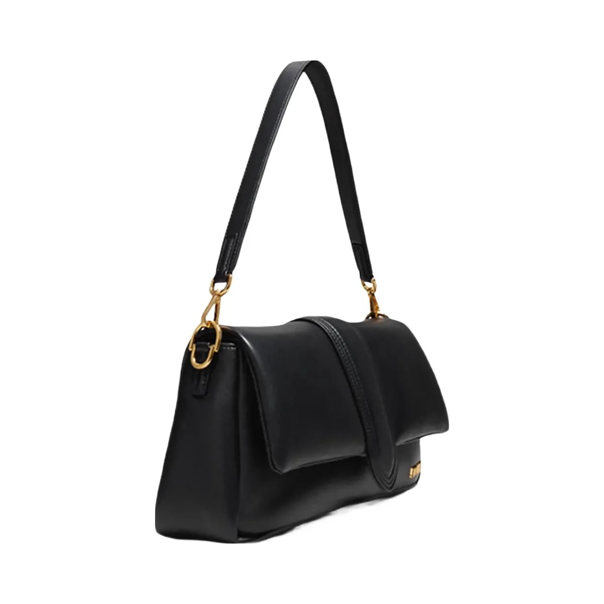 Jacquemus Le Bambimou Puffed Flap Bag Black - HypeFly India View 2