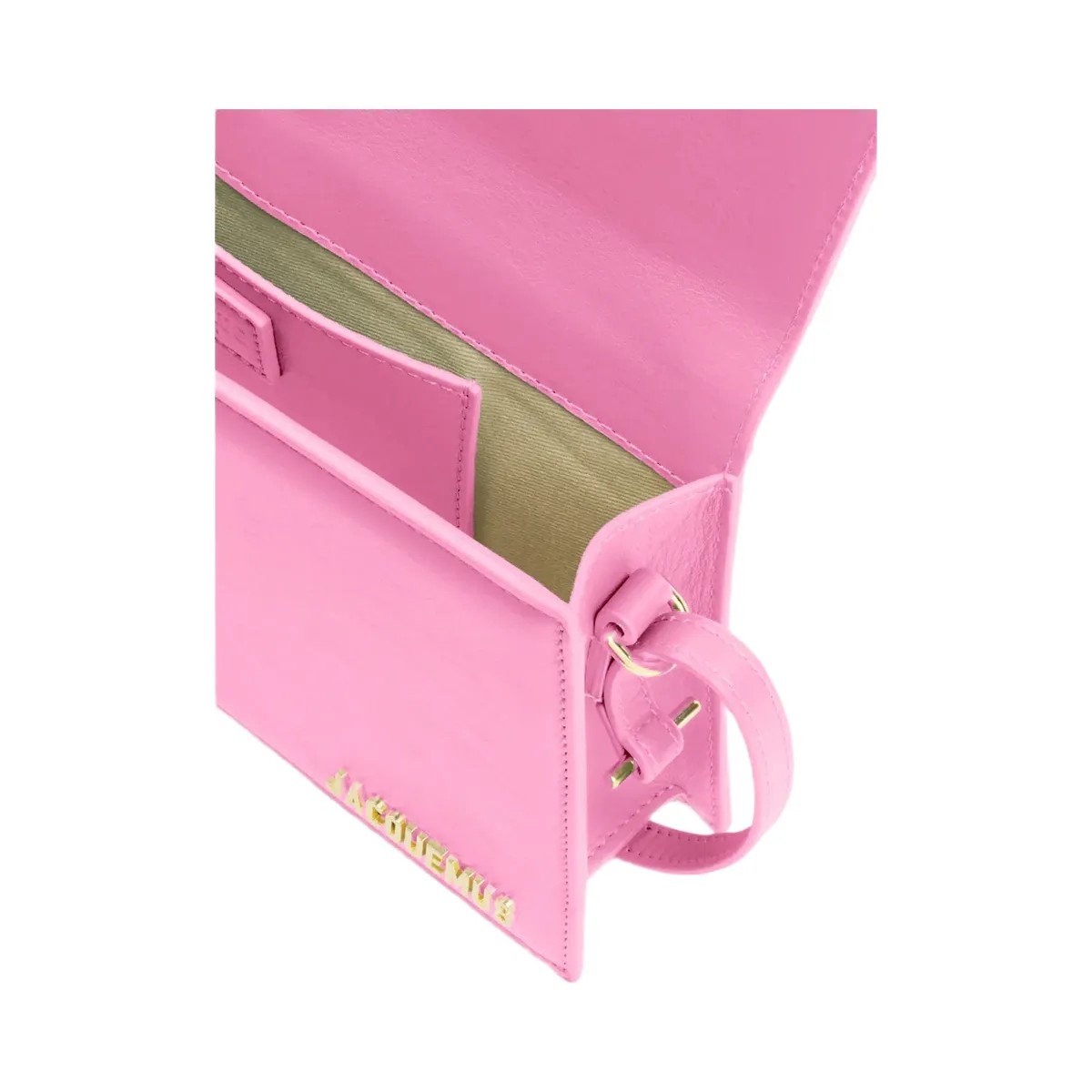 Jacquemus Le Bambino Long Shoulder Bag Pink - HypeFly India View 3