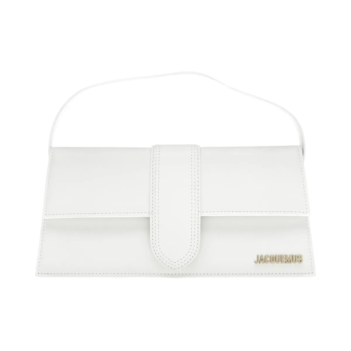 Jacquemus Le Bambino Long Shoulder Bag White - HypeFly India View 1