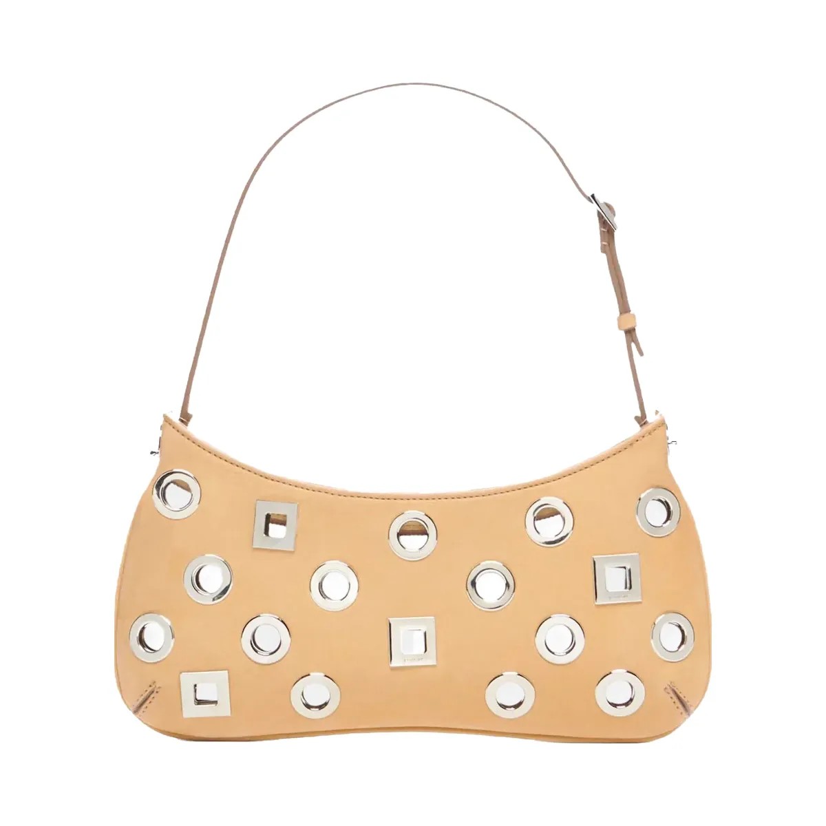 Jacquemus Le Bisou Rond Carr√© Dark Beige - HypeFly India View 3