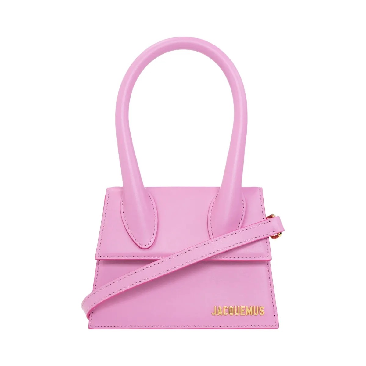 Jacquemus Le Chiquito Moyen Bag Light Pink - HypeFly India View 1