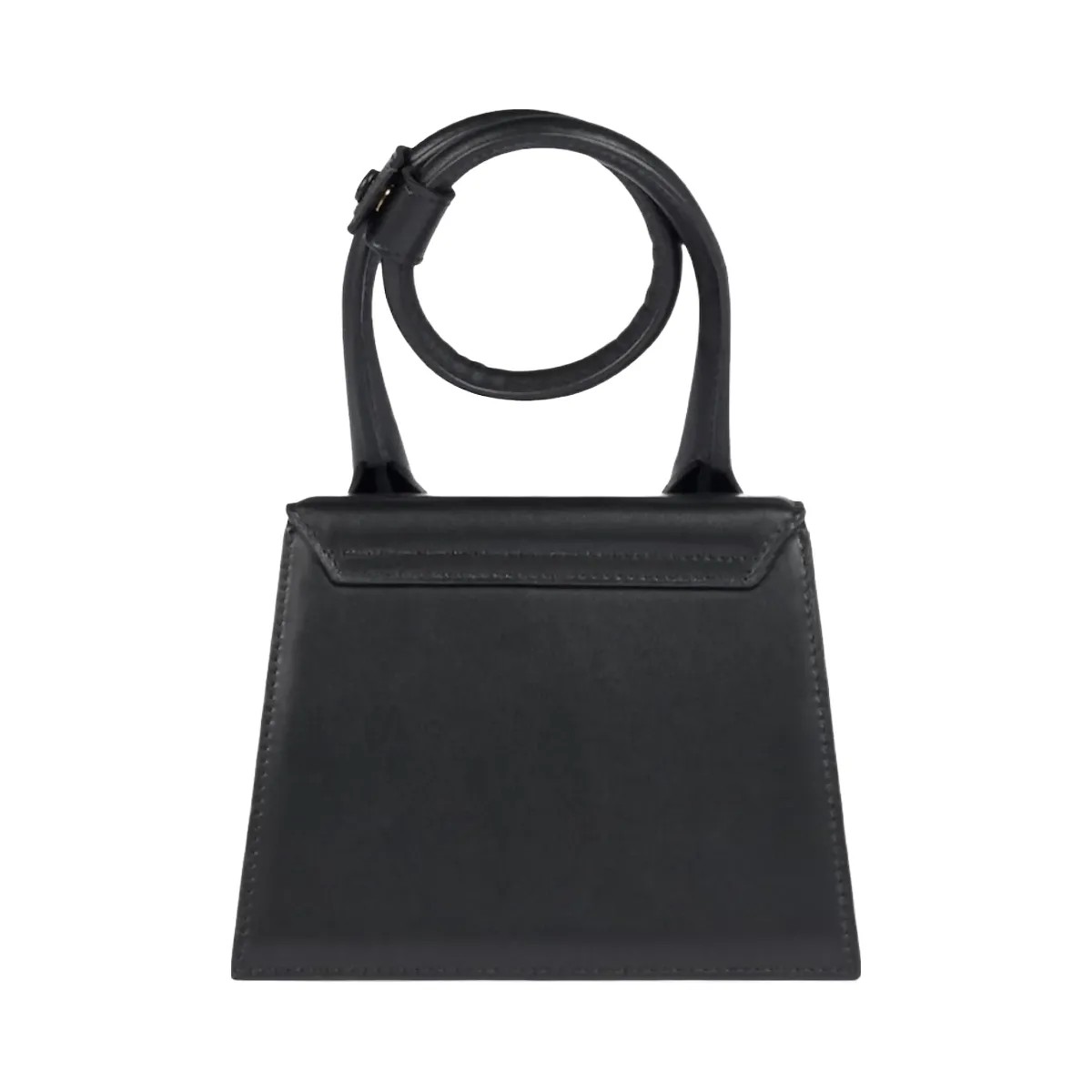 Jacquemus Le Chiquito Noeud Bag Black - HypeFly India View 3