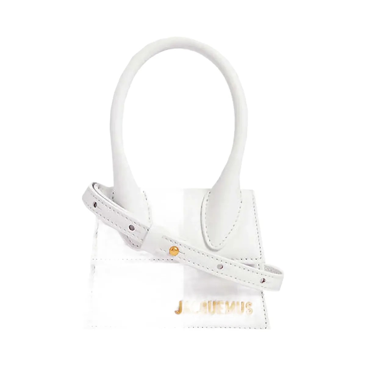 Jacquemus Le Chiquito Top Handle Bag White - HypeFly India View 1