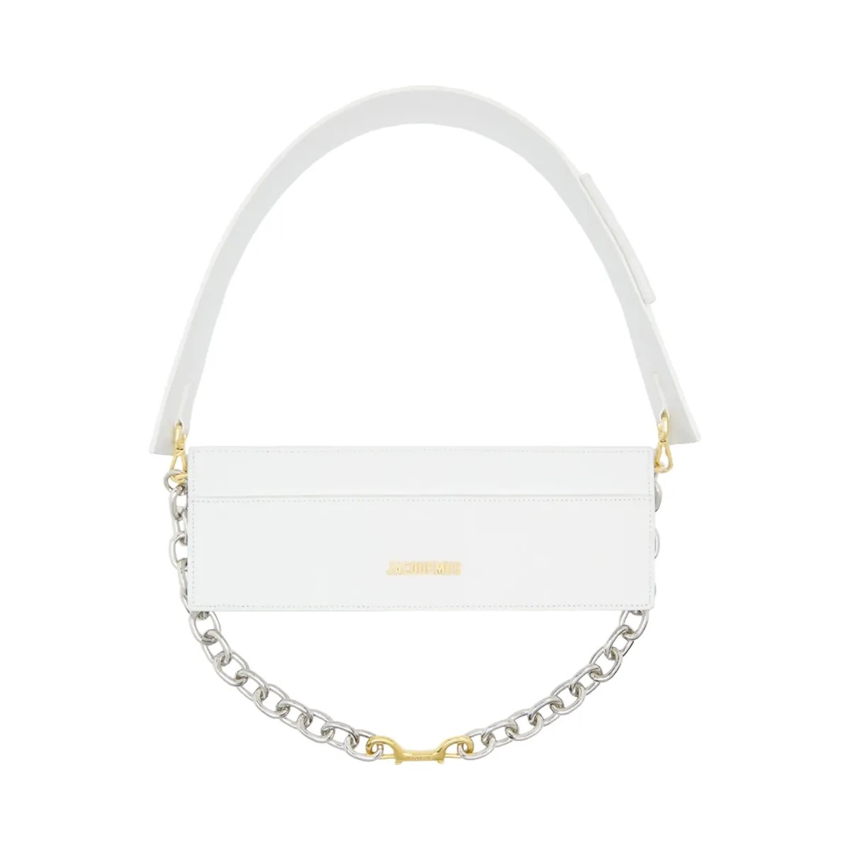 Jacquemus Le Ciuciu Shoulder Bag White - HypeFly India View 1