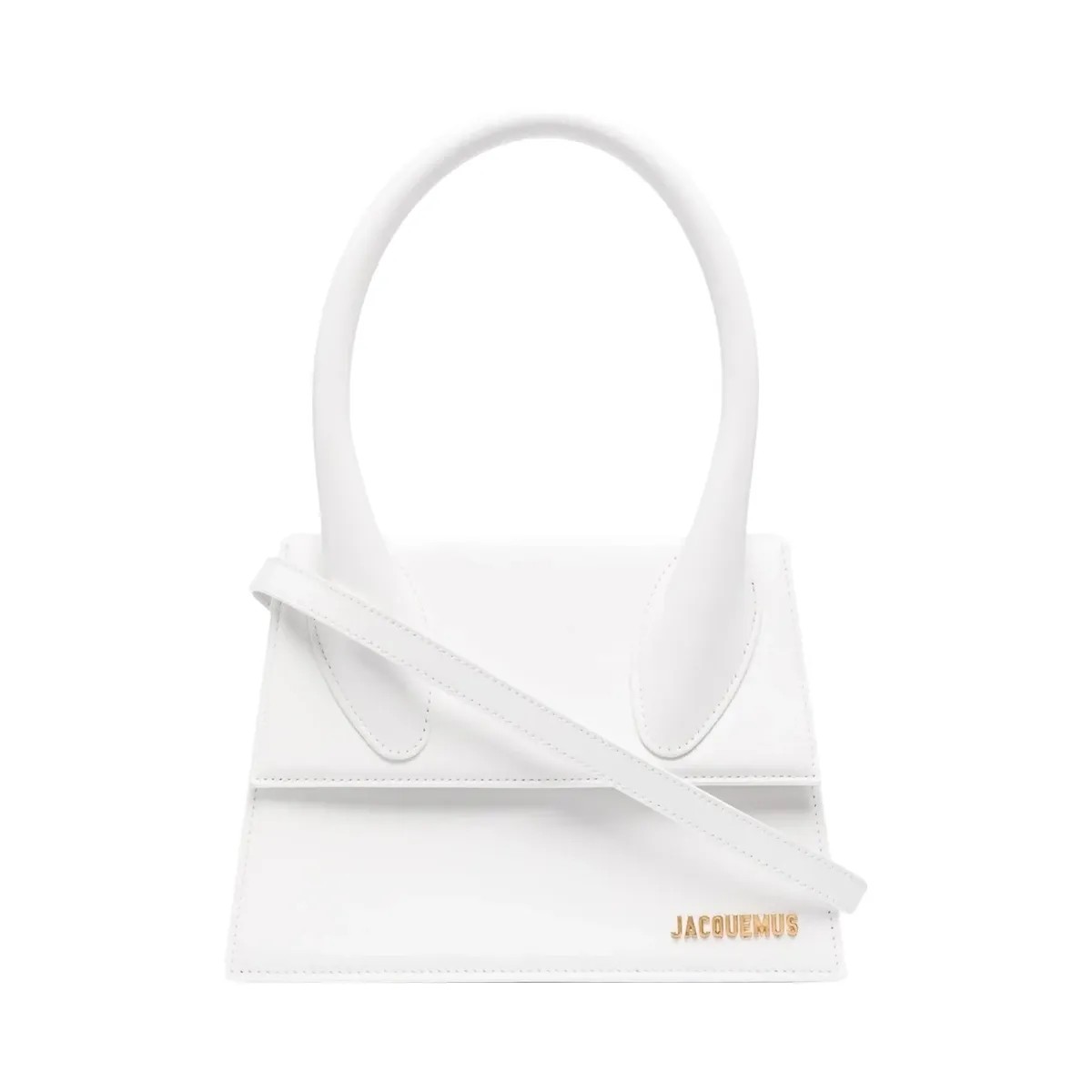 Jacquemus Le Grand Chiquito Bag White - HypeFly India View 1