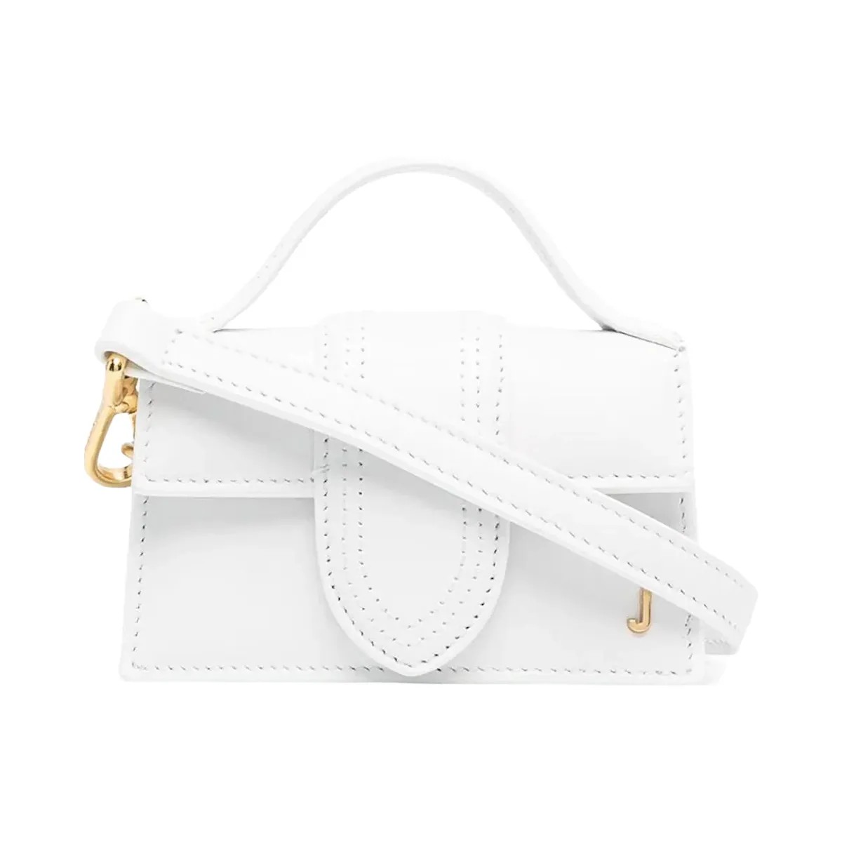 Jacquemus Le Petit Bambino Mini Bag White - HypeFly India View 1