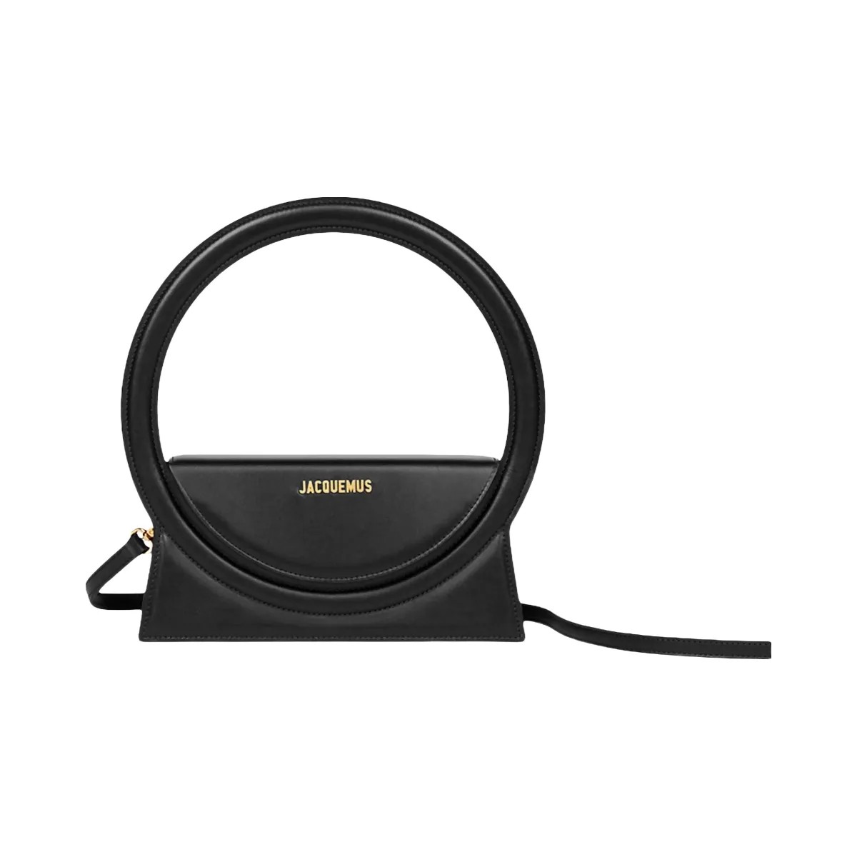 Jacquemus Le Sac Rond Circle Purse Black - HypeFly India View 1