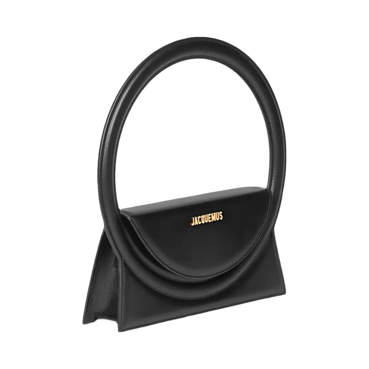 Jacquemus Le Sac Rond Circle Purse Black - HypeFly India View 2