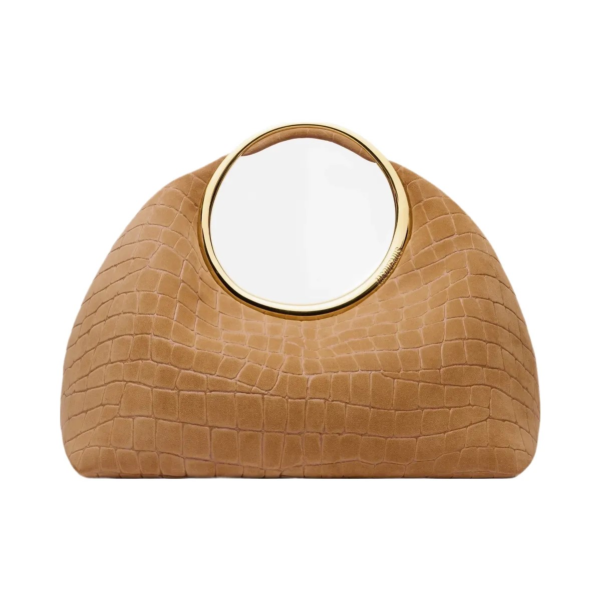 Jacquemus The Calinou Ring Handbag Camel - HypeFly India View 1