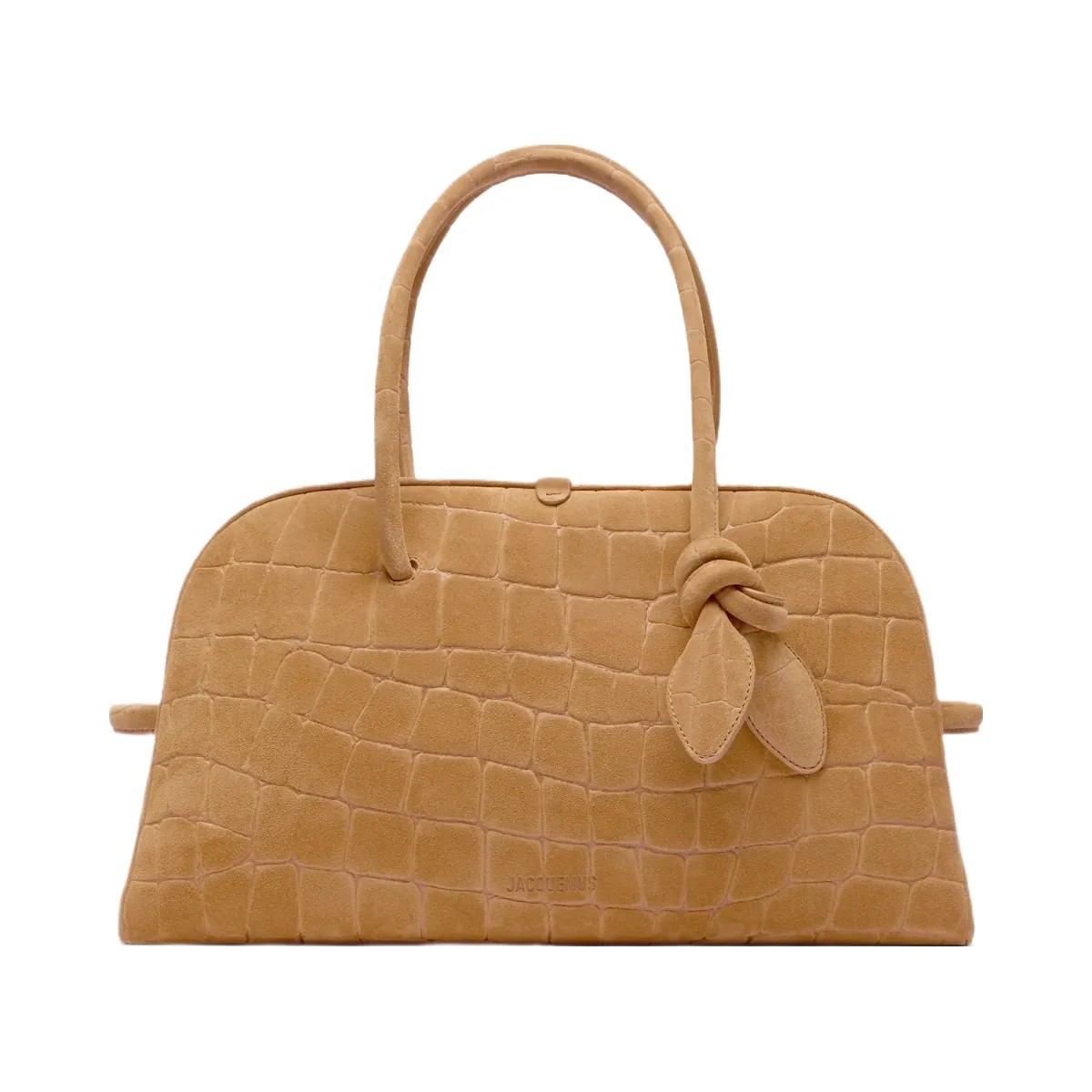 Jacquemus The Turismo Soft Bowling Bag Camel - HypeFly India View 1