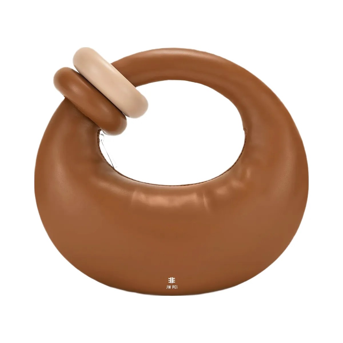 JW PEI Abacus Top Handle Bag Brown - HypeFly India View 1