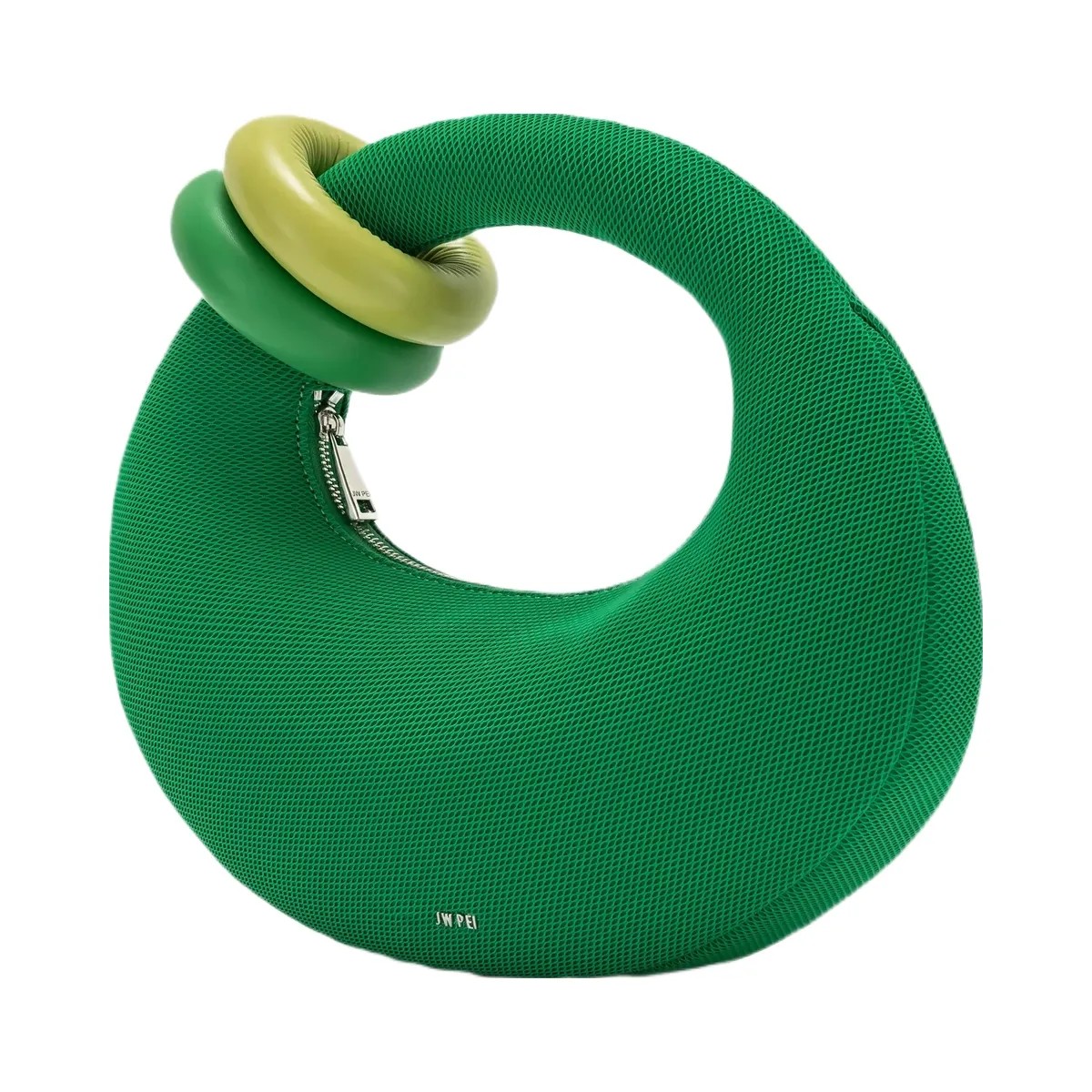JW PEI Abacus Top Handle Bag Grass Green - HypeFly India View 2