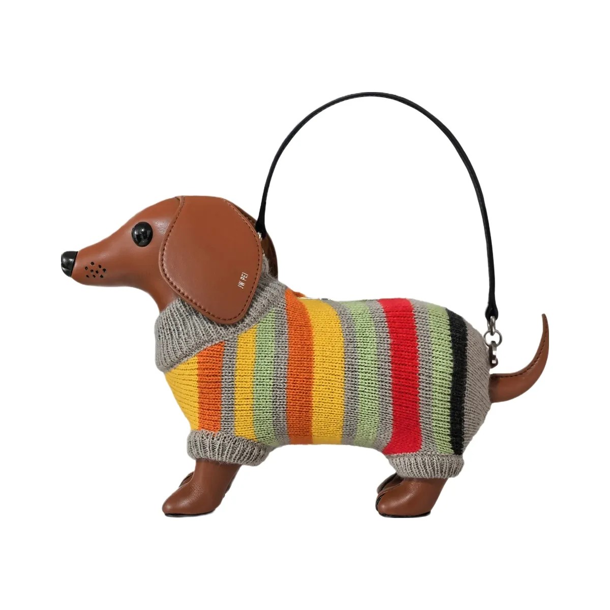 JW PEI Addison Dachshund Handbag Multicolor - HypeFly India View 1