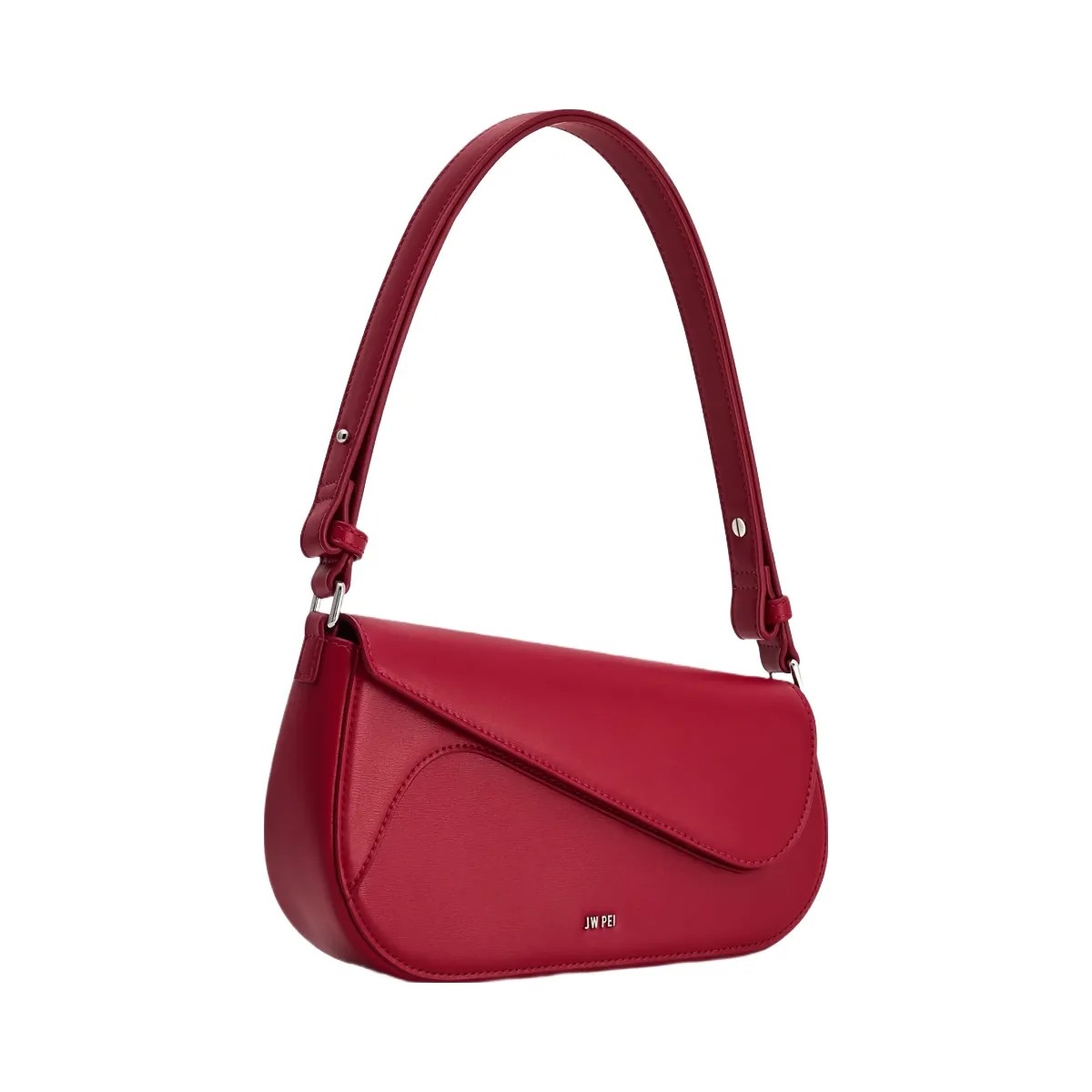 JW PEI Addisyn Shoulder Bag Deep Claret - HypeFly India View 2