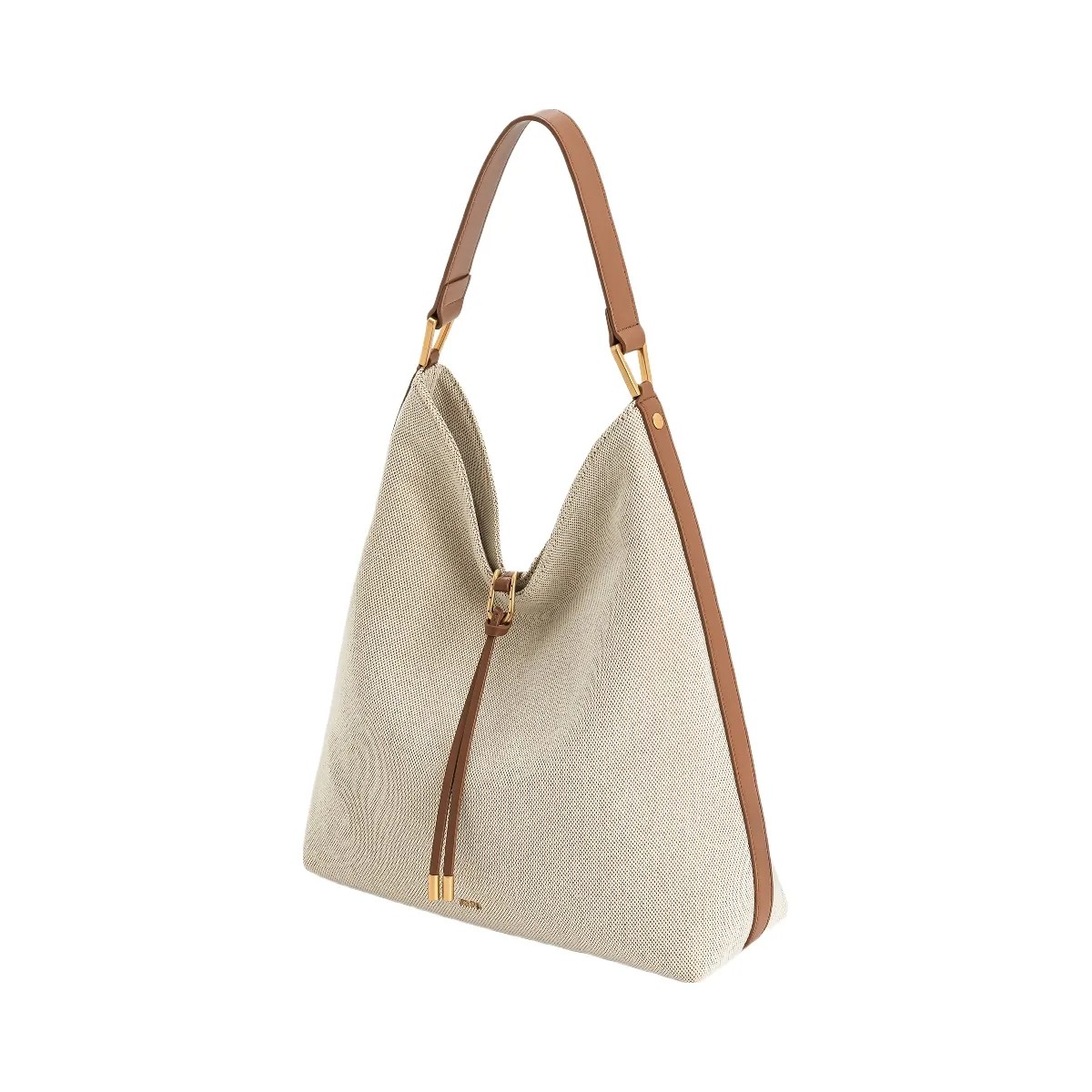 JW PEI Aria Shoulder Bag Brown Canvas - HypeFly India View 2