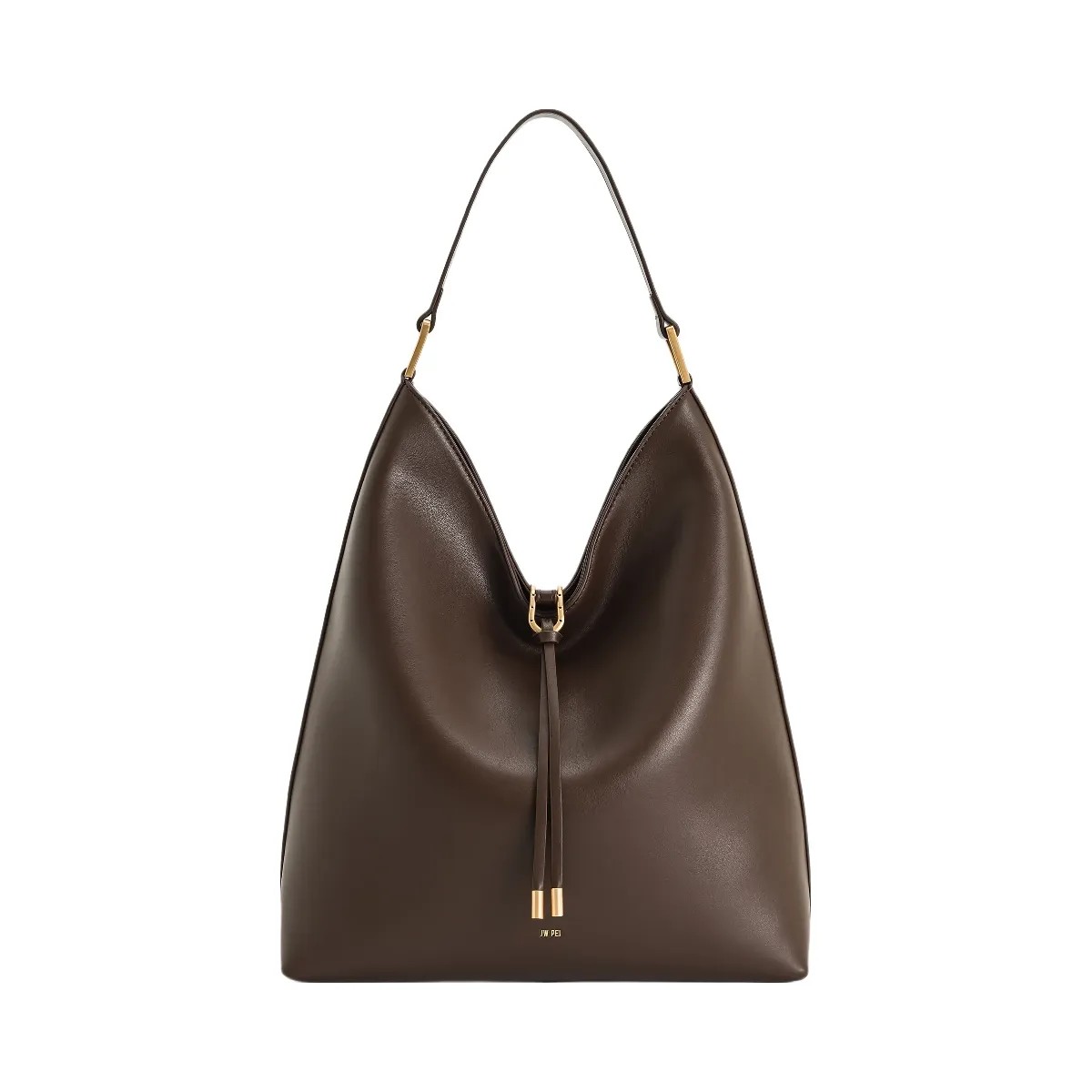 JW PEI Aria Shoulder Bag Dark Brown - HypeFly India View 1