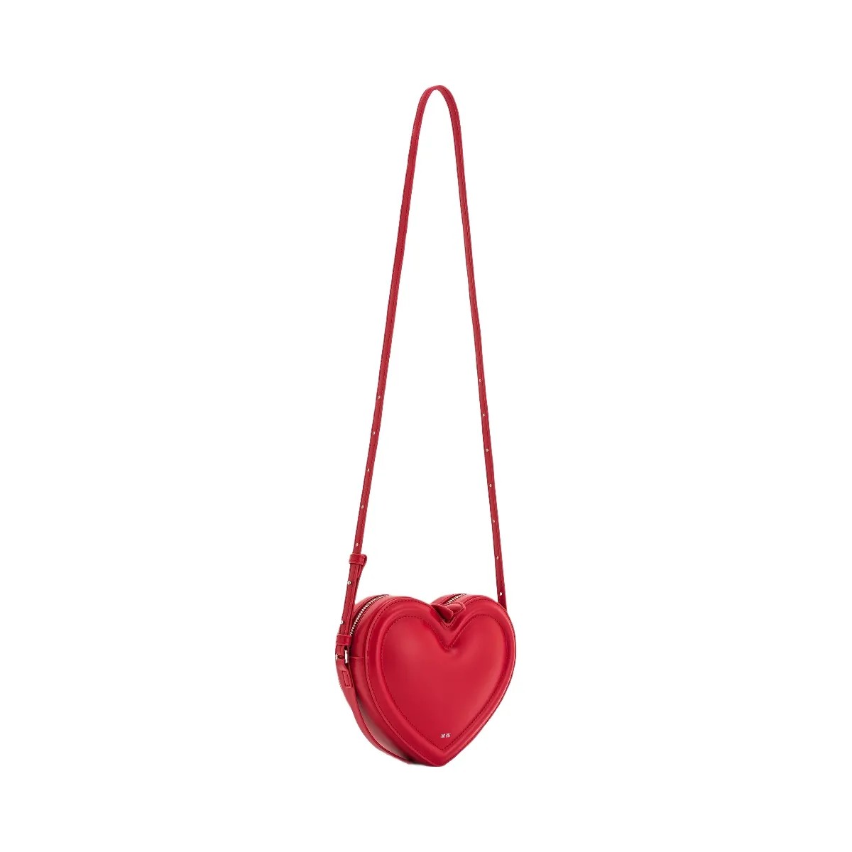 JW PEI Arlene Heart Shaped Bag Magenta - HypeFly India View 2
