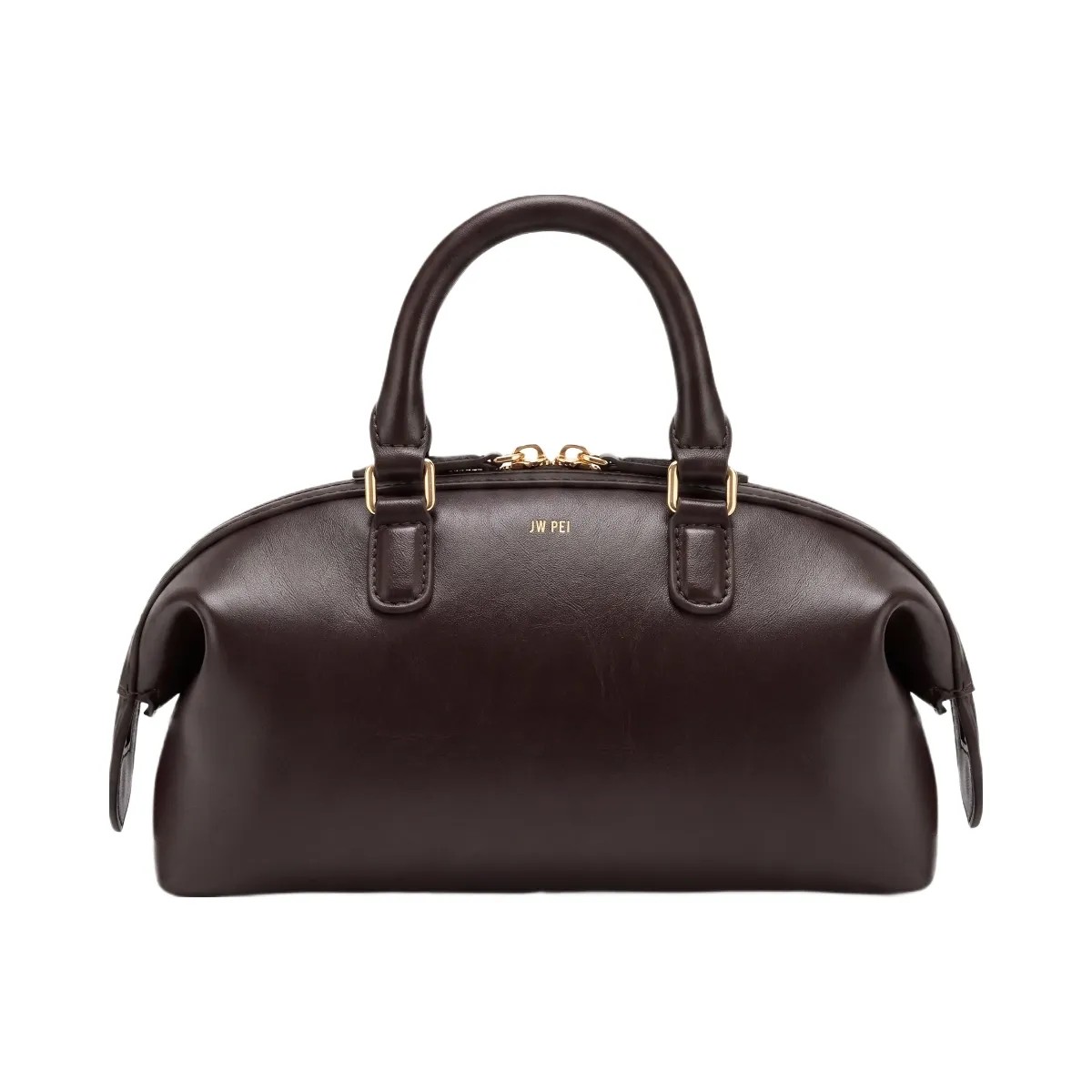 JW PEI Arlo Top Handle Bag Dark Brown - HypeFly India View 1