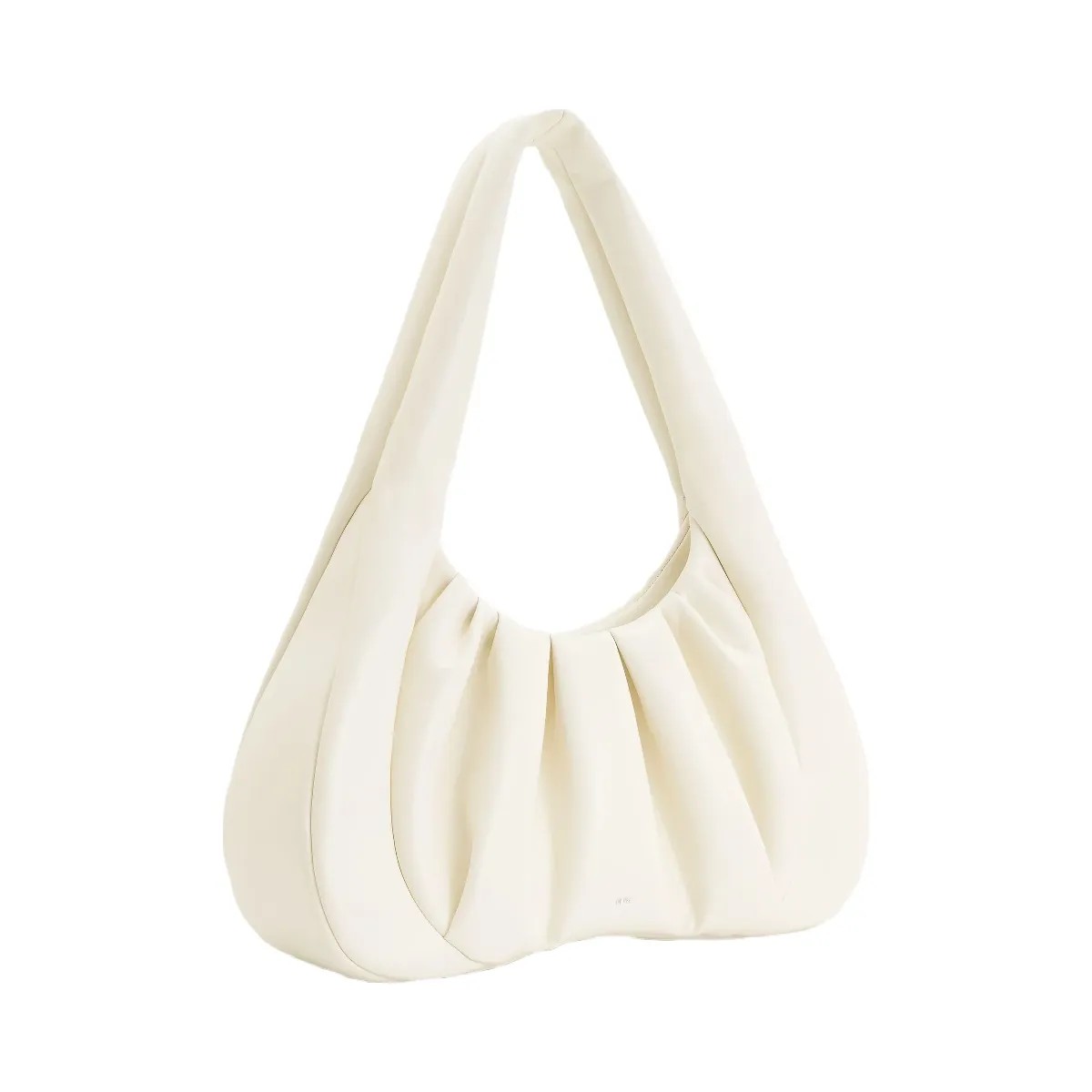 JW PEI Ashley Ruched Shoulder Bag White - HypeFly India View 2