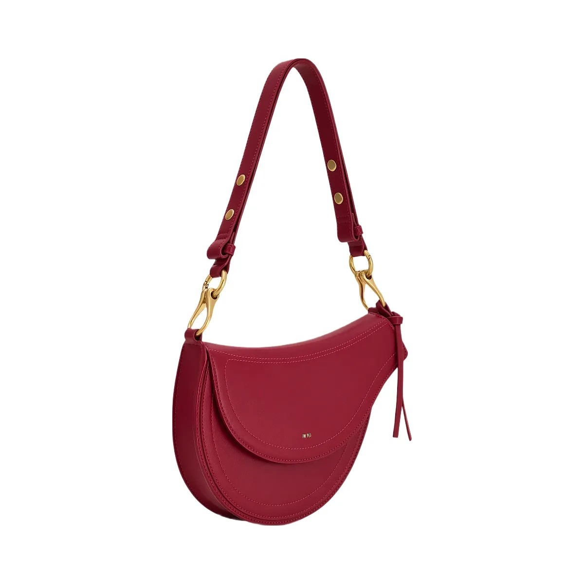 JW PEI Ashlie Crossbody Bag Burgundy - HypeFly India View 2