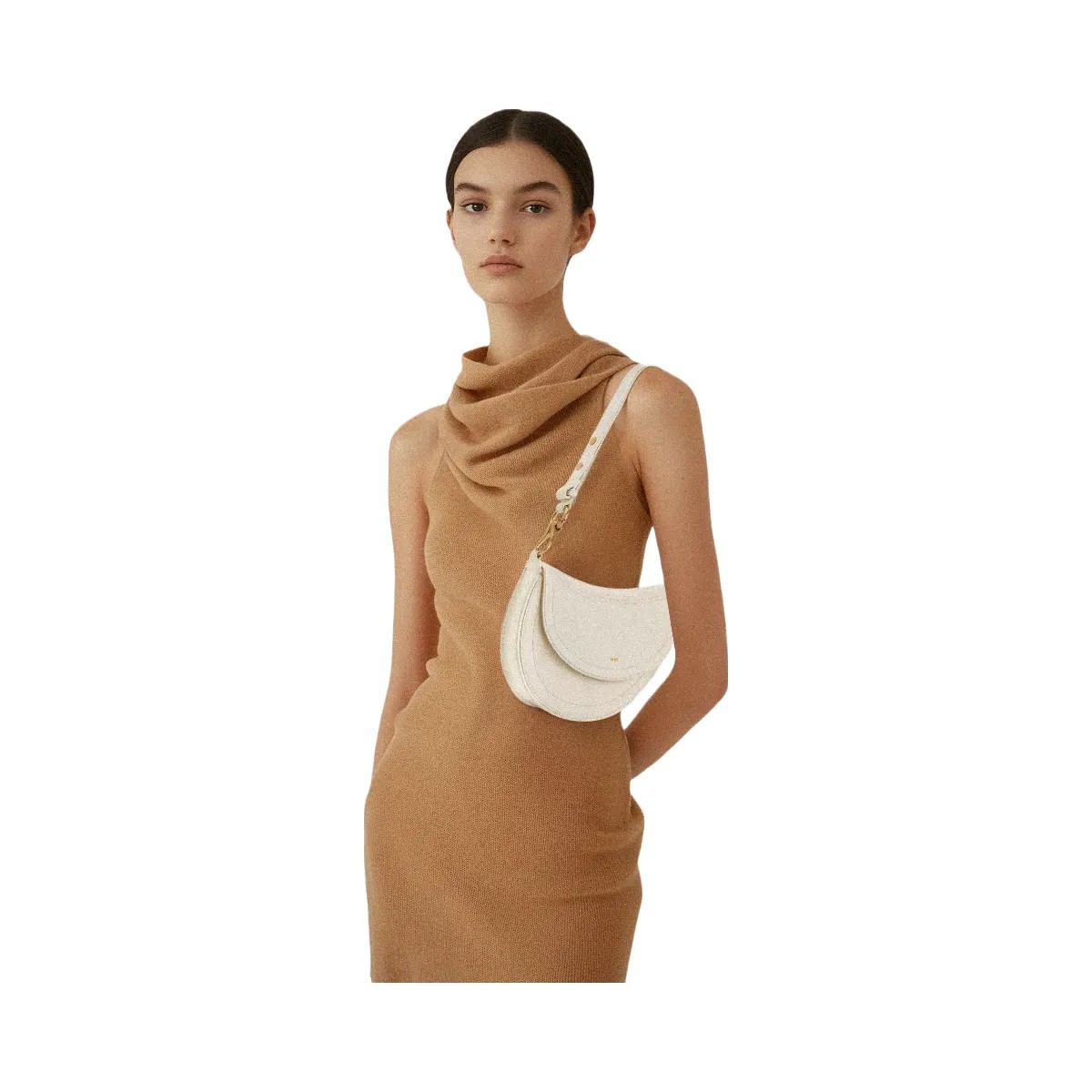 JW PEI Ashlie Crossbody Bag White - HypeFly India View 2