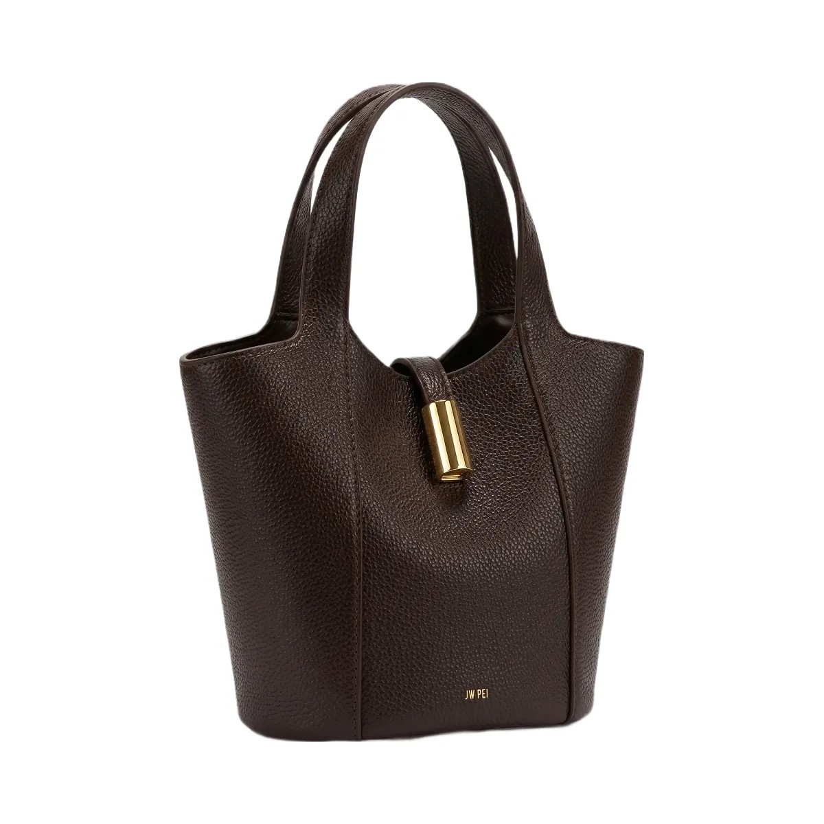 JW PEI Bella Bucket Bag Dark Brown - HypeFly India View 2