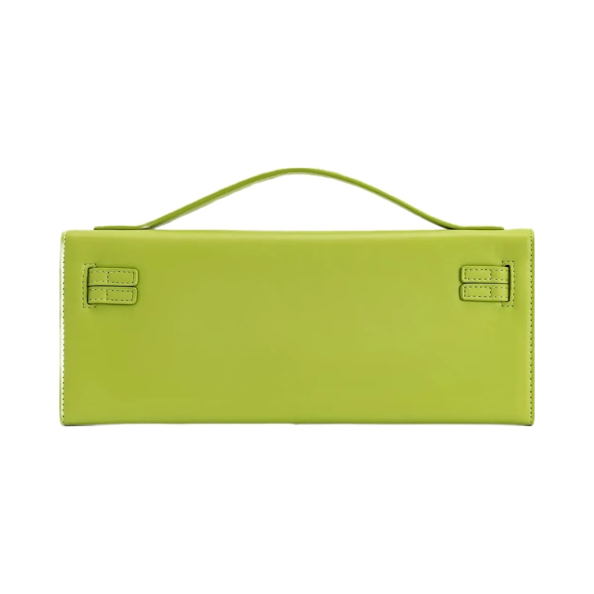 JW PEI Bria Structured Top Handle Bag Green - HypeFly India View 4