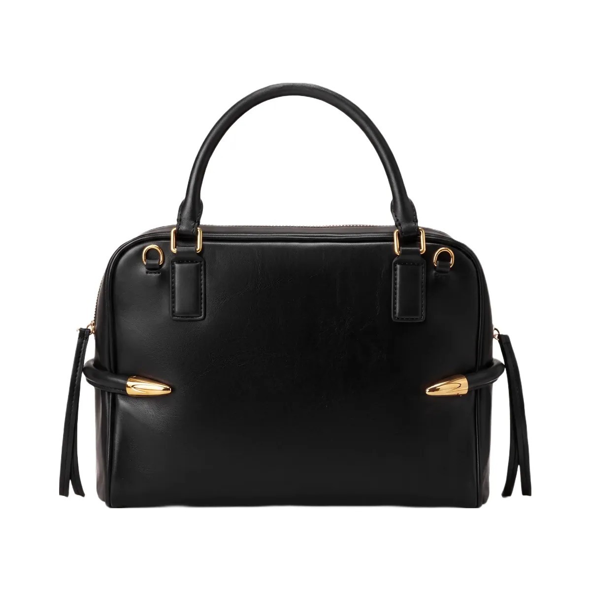 JW PEI Callie Tusk Detail Shoulder Bag Black - HypeFly India View 4